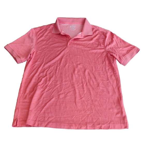 Redhead Brand Co Men's Polo Shirt Coral Size L Short Sleeve. - Picture 1 of 6